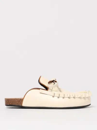 Jw Anderson Flat Sandals  Woman Color White