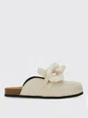 Jw Anderson Chunky Chain Leather Loafer Mules