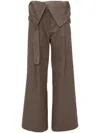 Jw Anderson Fold-over Trench Trousers