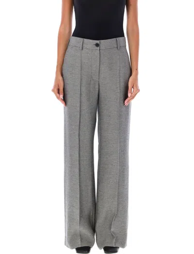 Jw Anderson Tailored Straight-leg Trousers In Grey