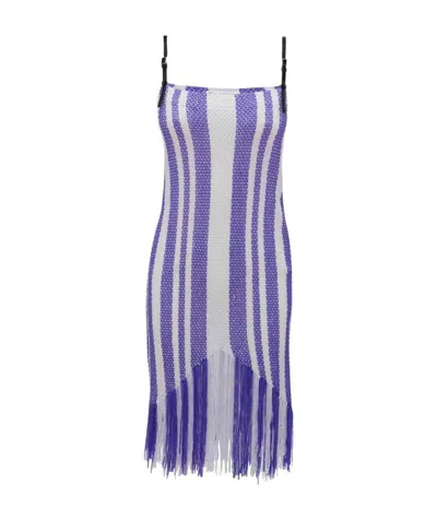 Jw Anderson Midi Dresses In Purple