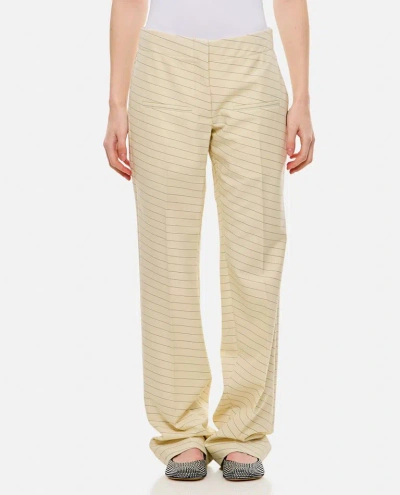 Jw Anderson Pleat-front Trousers In Neutrals