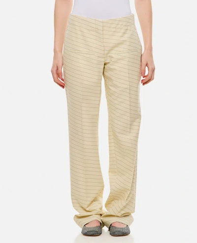 Jw Anderson J.w. Anderson Front Pocket Straight Trousers In Multi