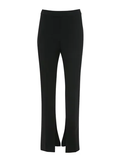 JW ANDERSON FRONT-SLIT STRAIGHT-LEG TROUSERS