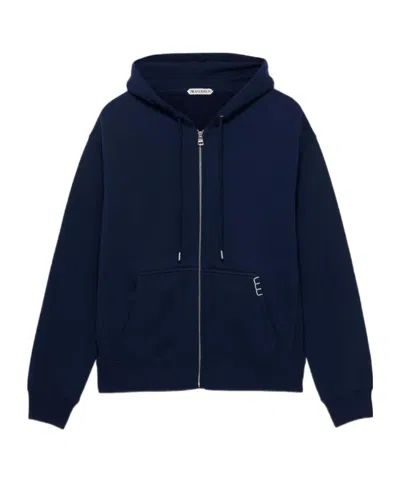 JW ANDERSON COTTON ZIP-UP HOODIE