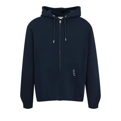 Pre-owned Jw Anderson Front Zip Hoodie 'navy' | Blue | Men's Size S
