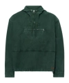 Jw Anderson Garment Dye Anorak In Green