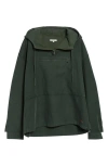 Jw Anderson Garment Dye Anorak In Green
