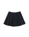 Jw Anderson Memory Gathered Taffeta Mini Skort