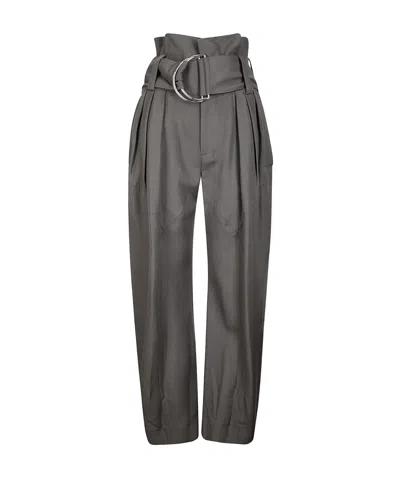 Jw Anderson Gathered Trousers In Grey