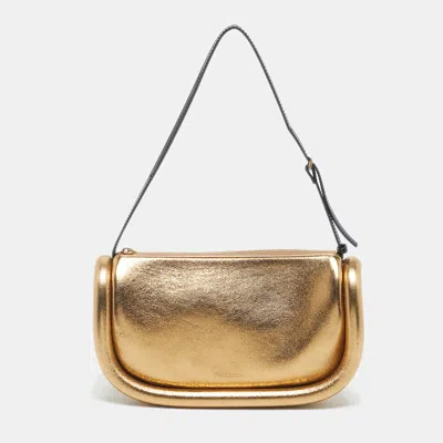 Pre-owned Jw Anderson Gold Leather Bumper Baguette Bag