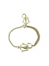 Jw Anderson Gold-tone Chain Bracelet