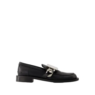Jw Anderson Gourmet Loafers - Black - Leather