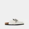 Jw Anderson Gourmet Loafers - J.w. Anderson - White - Leather In White