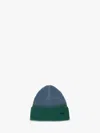 Jw Anderson Gradient-effect Ribbed Beanie In Blue