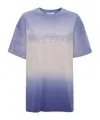Jw Anderson Gradient T-shirt In Blue