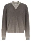 Jw Anderson J.w.anderson 'gradient' Sweater In Gray