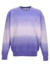 Jw Anderson Gradient Sweatshirt In Purple