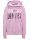Jw Anderson Graphic-print Cotton Hoodie In Purple