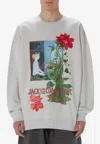 Jw Anderson Grey Jack And The Computer Sweatshirt In Gray