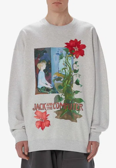 JW ANDERSON GRAPHIC PRINT SWEATSHIRT