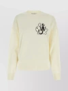 Jw Anderson Graphic Print Wool Crew Neck Sweater In Pastel