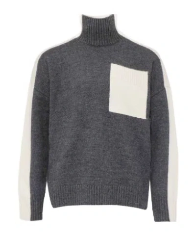 JW ANDERSON TWO-TONE SWEATER