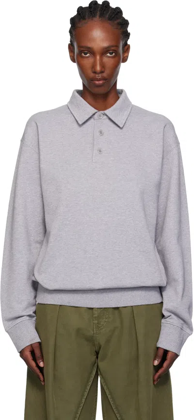 Jw Anderson Gray Rugby Polo