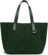 Jw Anderson Green Belt Tote In Green