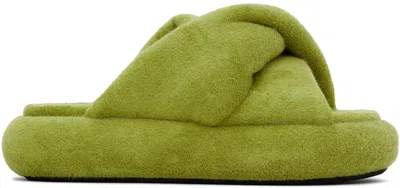 Jw Anderson Bumper Twist Platform Slippers In 17551-330-light/past