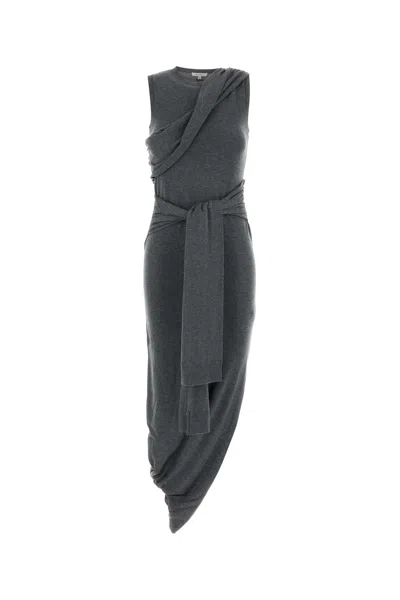 JW ANDERSON GREY JERSEY DRESS