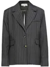JW ANDERSON GREY OPEN-BACK BLAZER