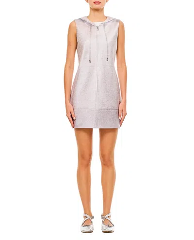 Jw Anderson Grey Sleeveless Grey Mini Dress