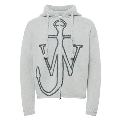 Jw Anderson Grey Sweaters & Knitwear - Cardigans Men In Gray