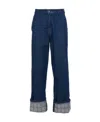 Jw Anderson Jeans Workwear In Blue