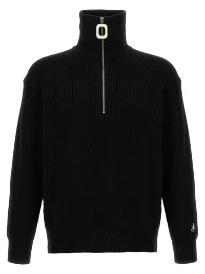 JW ANDERSON HALF ZIP SWEATER