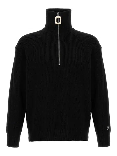 JW ANDERSON HALF ZIP SWEATER