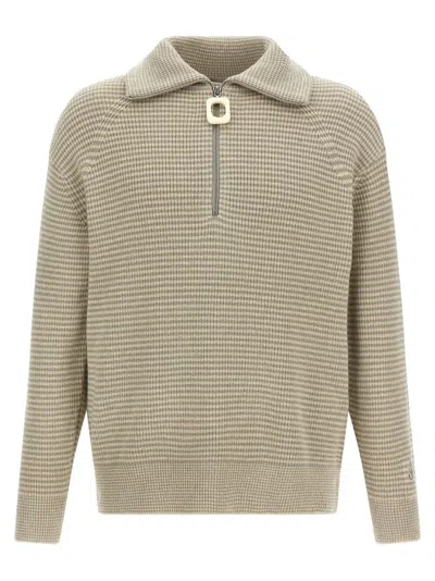JW ANDERSON HALF ZIP SWEATER