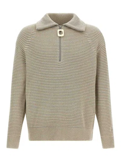 JW ANDERSON HALF ZIP SWEATER