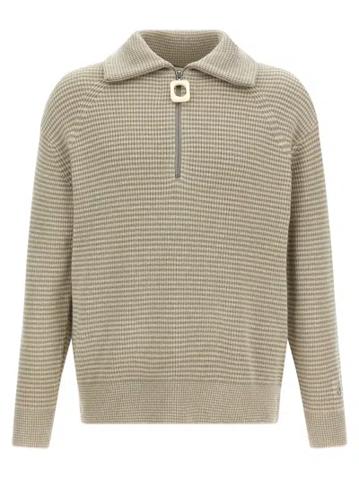 JW ANDERSON HALF ZIP SWEATER