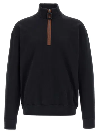 JW ANDERSON HALF ZIP SWEATSHIRT