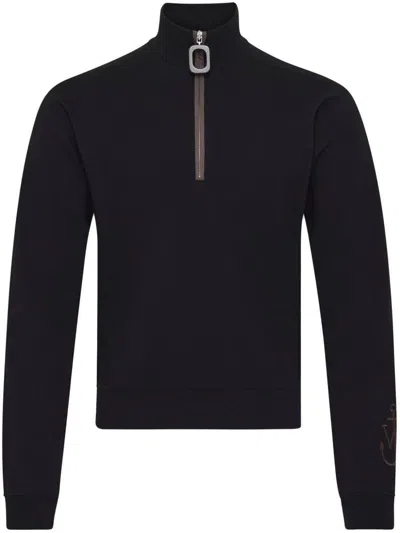 JW ANDERSON JW ANDERSON HALF ZIP SWEATSHIRT