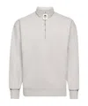 Jw Anderson Sweatshirt With Half Zip In White