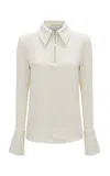 Jw Anderson J.w. Anderson Wire Puller Top In Ivory