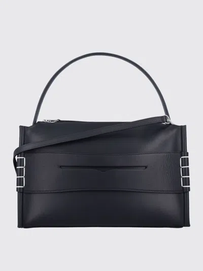 Jw Anderson Loafer Medium Calf Leather Crossbody Bag In Black