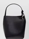 Jw Anderson Borsa A Secchiello In Pelle Nera  Donna In Black