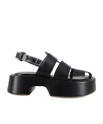 Jw Anderson Heeled Sandals In Black