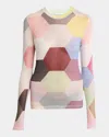 Jw Anderson Multicolor Mesh Top In Multi