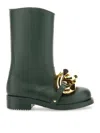 Jw Anderson J.w. Anderson High Boot Chain In Green