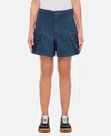 Jw Anderson Cargo Twill Shorts In Blue